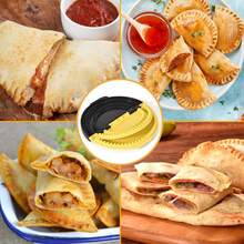 The Three-In-One Corn Tortilla Sealing Machine And Fried Corn Tortilla Maker, With Adjustable And Detachable Edge Curler, Is Suitable For Making Mexican Wraps, Corn Tortillas, Dumplings, Italian Pies, Sandwiches, And Can Be Washed In A Dishwasher. - XHTDPB102 - View 7