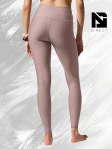 High-Waist Airlift Legging - Taupe - View 2