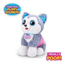ZURU Pets Alive Pooping Puppies, Real Pet Dog Puppy, Play Soft Toy, Developmental Nurturing Plush, Color Change Unboxing, Interactive Electronic Pet Puppy, Ages 3+ (Random Style) - Multicolor - View 5