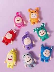 POKOJA LAND 1pc 7-Inch Small Odbbods Plush Doll Character, Random Assortment, Holiday Gift - Multicolor - View 2
