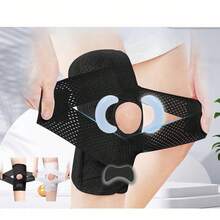 Rodillera ajustable y transpirable de 8a generación con 4 resortes, que incluye almohadillas para la rodilla con menisco bilateral y menisco - Multicolor - Ver 4