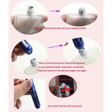 Portable Mini Refillable Perfume Bottle, Fine Mist Spray Bottle, Travel Perfume Atomizer, Perfume Bottle For Travel, Daily Use - 查看 6