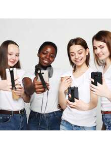 14厘米通用手机平板弹性绑带单手绑带扣防摔防摔新款防滑绑带 - 彩色 - 查看 4