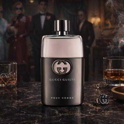  GUCCI GUILTY POUR HOMME 90ML EAU DE TOILETTE Men's Fragrance – Fresh, Woody & Sensual