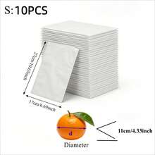 100pcs Breathable Anti-Insect Mesh Bags, Hidden Drawstring, Fruit Protection Net Bags, Suitable For Fruit Trees, Anti-Bird Net To Protect Apples, Grapes From Birds, Pests And Deer Damage - A - View 15