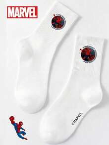 Marvel Sock Themed Socks, Spider-Man & Pattern Socks For Men And Women - Multicolor - View 1