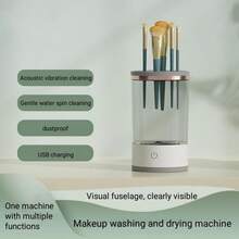 Makeup Brush Cleaning & Drying Tools - White - View 7