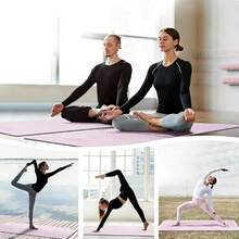 Yoga Mat - A Durable And Professional Mat Suitable For Both Men And Women, An Ideal Choice For Home Exercise. This Non-Slip Pilates Mat Has Shock-Absorbing Effects And Is Easy To Carry, Making It An Essential Tool For Yoga, Stretching, Home Fitness, Core Training, And Floor Exercises. - Multicolor - View 8