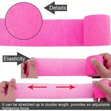 (4.5cm*5m) Self-Adhesive Elastic Bandage, Breathable Compression Wrap, Suitable For Wrist, Elbow, Knee And Ankle Support - Multicolor - View 4