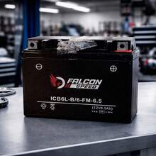 YB6L-B 12V High Performance Motorcycle Battery For FT125 / Forza125 / RC150 - 黑色 - 查看 8