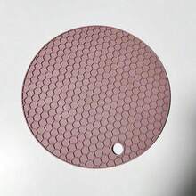 Bộ 2/4/6/8 miếng lót silicon hình tổ ong cách nhiệt, dùng làm miếng lót nồi chịu nhiệt, đế lót cốc, miếng lót bát, thảm chống bỏng chống trượt, tấm lót chén đĩa, chịu nhiệt. - Nhiều màu - Xem 4