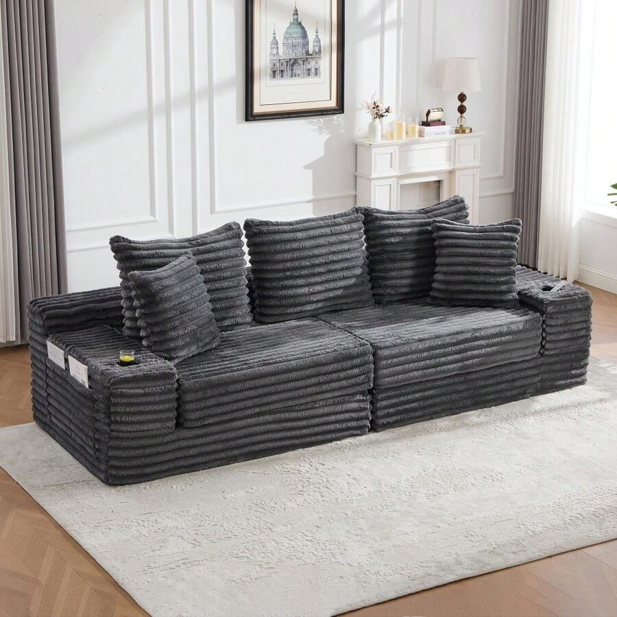Swivel Chair - Grey - View 1
