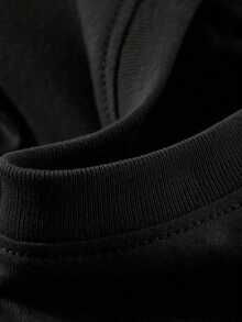 Men T-Shirts - 黑色 - 查看 6