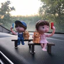 BABY STORY Figura decorativa de coche selfie para bebé, adorno de personaje de PVC accesorio DIY (viene con adhesivo invisible) - Decoraciones creativas - Ver 2
