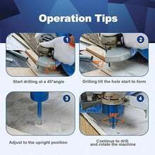6mm 1pc Diamond Drill Bit, Suitable For Ceramic Tile, Marble Tile And Vacuum Brazing Hole Cutter - A - View 3