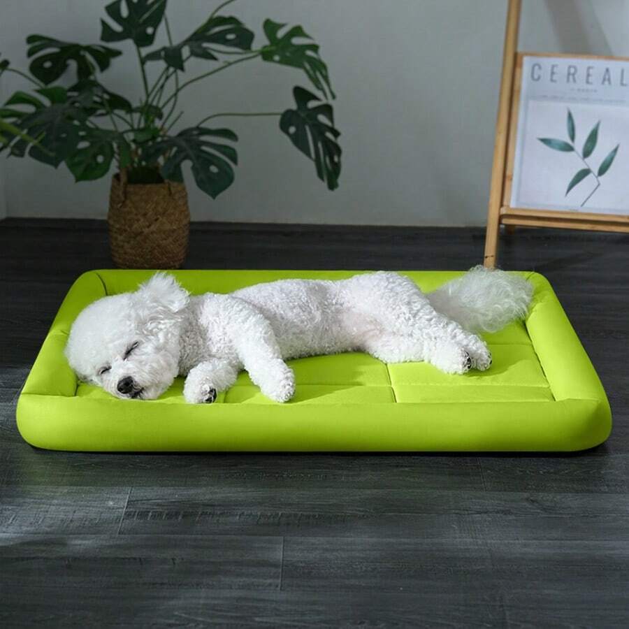 1pc 3 Colors Oxford Cloth Pet Bed, Waterproof Scratch-Resistant Dog Cat Sofa Bed, 3 Sizes Available For Small Medium Dogs Cats Up To 44lb/20kg