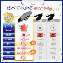 [ 理学療法士監修] シークレットインソール [ U型 ＆ アーチサポート] インソール 身長アップ インヒール 選べる3サイズ 男女兼用  ( 2.25cm, ブラック) - ブラック&2.25cm - チェックする 10