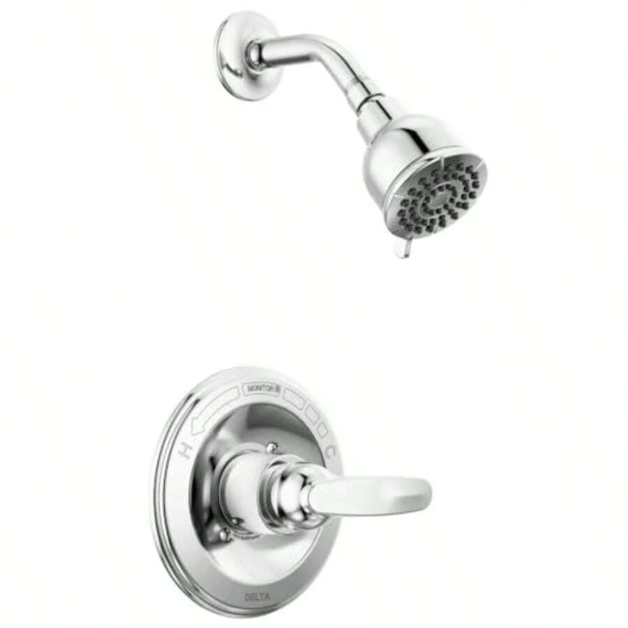 Faucet Foundations 13 Series Single-Function Shower Trim Kit With Single-Spray Shower Head BT1321 Vae Not Included - Chrome - View 1