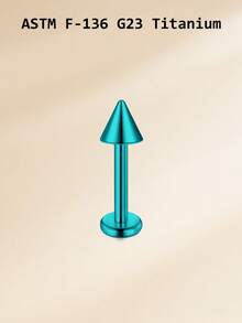 CIZME Cincin Bibir Lancip Paduan Titanium 16G dengan Ulir Internal, Labret, Medusa, Monroe, Cincin Bibir Ular, Perhiasan Tindik Tulang Rawan 18G, Helix, Tragus, Conch, Rook, Cocok untuk Wanita dan Pria, Ukuran: 6mm, 8mm, 10mm, 12mm - Gaya runcing - View 23