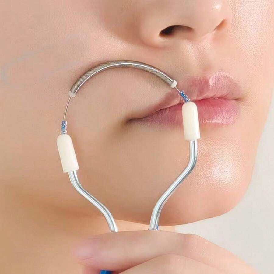 2 chiếc dụng cụ tẩy lông mặt, thiết bị tẩy lông mặt, dao cạo mặt làm đẹp tinh tế, dụng cụ tẩy lông lò xo, dụng cụ tẩy lông môi cho nữ, dụng cụ tẩy lông mặt, dụng cụ tẩy lông môi, dụng cụ tẩy lông mặt và cơ thể - Mô hình nâng cấp - Xem 1
