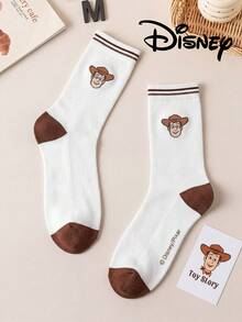 Disney 3双装正品迪士尼袜子，白色网眼镂空中筒袜，适合夏季穿着。可爱卡通图案，时尚又萌趣的白色迪士尼男士夏季袜子。透气吸汗，休闲百搭，功能多样，时尚卡通图案船袜，适合学生、成人穿着，也是送礼和日常穿着的理想选择。 - 彩色 - 查看 13