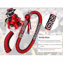 1pc 2026 Graduation Wreath/Shawl, 2026 Graduation Commemorative Wreath, Graduation Ceremony Accessory, University Graduate Gift, Graduation Gift, Graduation Party Wreath, Personalized Woven Ribbon Wreath, Graduation Commemorative Wreath, Custom Gift, Custom Handicraft, Gift For Graduates - Nhiều màu - Xem 3
