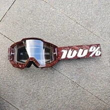 100% Donut Skiing Cycling Goggles Motorcycle Glasses Bicycle Electric Vehicle Helmet - C5透明 - 查看 13