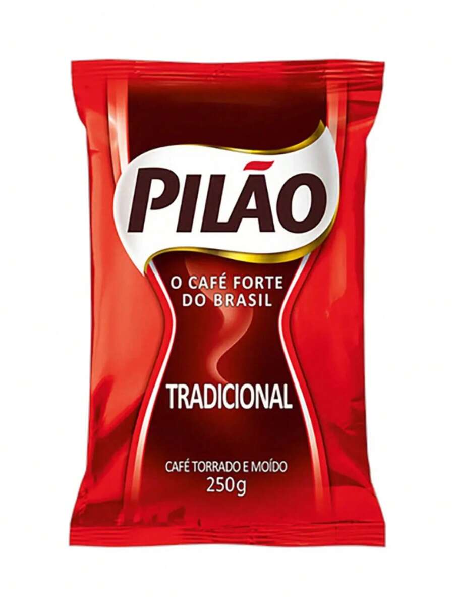 Café Torrado E Moido Pilão 250g Tradicional - Tamanho Único - Visão 1