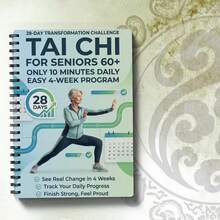 28-Day Tai Chi Walking Weight Loss Plan For Seniors, Chair-Assisted Walking, Joint-Friendly Low-Intensity Exercise, Balance Training Program - View 8