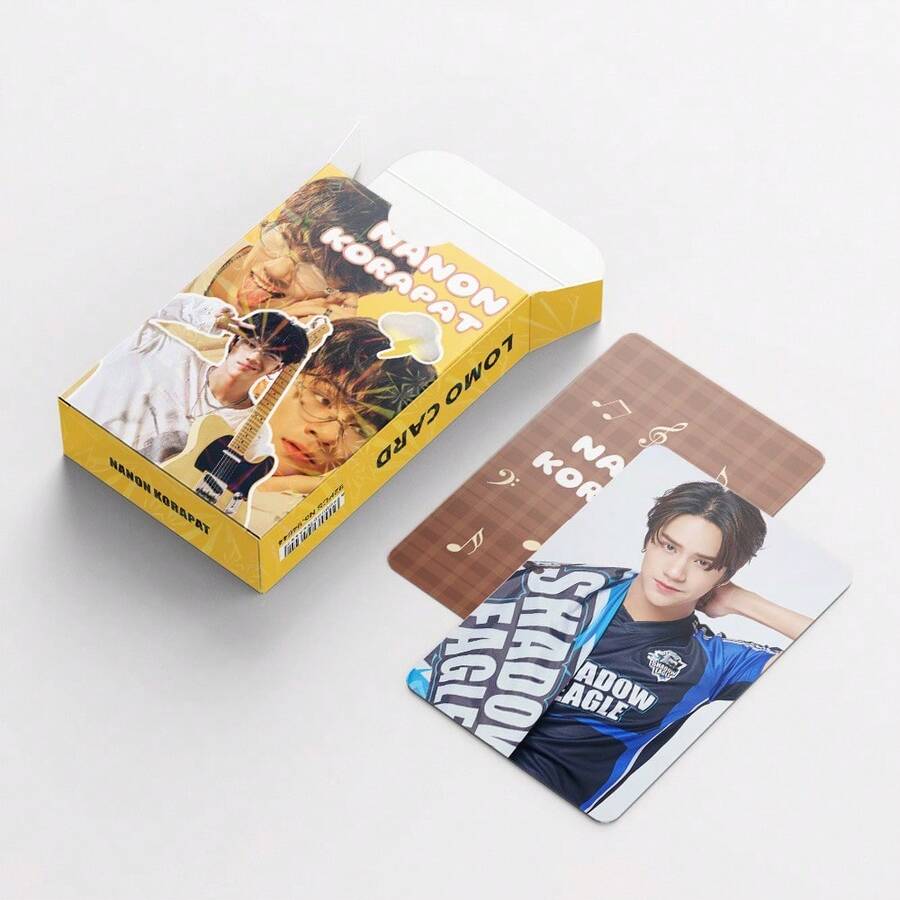 92pcs NANONKORAPAT Thai Celebrity Cards Celebrity Collection Photo Cards Stickers LOMO Cards Festival Cards - Multicolor - View 1