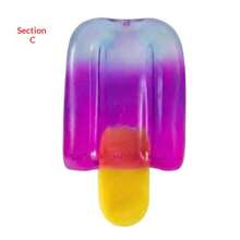 Gradient Popsicle Shaped Soft Toy, Super Solid Stress Relief Toy, Suitable Sensory Squeeze Toy For Anxiety Relief For Teens - Multicolor - View 8