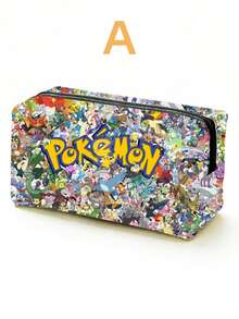 Estuche de lápices, regalo de fiesta, regalo de cumpleaños, estuche de papelería de aprendizaje exquisito, bolsa de almacenamiento de cosméticos y brochas de maquillaje - Multicolor - Ver 5