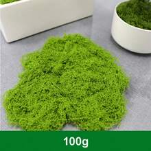 [30g/50g/100g/200g/300g Artificial Moss Rope, Fake Moss, Artificial Moss For Indoor Plant Decor, Indoor Green Moss, Indoor Art Landscape Decor Green Moss, Gardening Decor, DIY Craft Moss, Moss Decor For Tabletop, Fairy Garden Wedding Decor, Shapeable, Christmas Holiday Gift] - Light Green - View 10