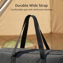 Bolsa de almacenamiento plegable portátil de 600D, bolsa de transporte para mesa de picnic con tabla de madera y mantel - Ver 3