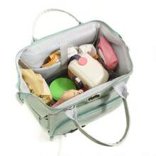 New Fashion Mommy Bag, Large Capacity Tote Bag, Multi-Function Shoulder Bag, Diaper Bag - Multicolor - View 5