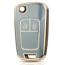 Vỏ bảo vệ chìa khóa xe hơi bằng TPU Jingyuqin cho Chevrolet Cruze Epica Lova Camaro Impala 3/4/5 nút - Nhiều - Xem 17