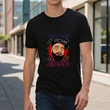 Men T-Shirts - Black - View 6