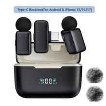 HITOZON Wireless Clip-On Microphone With AI Voice Changer And Smart Noise Cancellation - Plug And Play, Includes Charging Case, Compatible With Smartphones - Ideal For Live Streaming, Podcasting And Content Creation - One Size - View 15