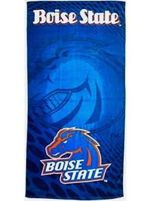 1pc Boise State Broncos Vintage Logo Beach Towel Pool  Bath Towel 30"X60" NWT Soft & Absorbent Microfiber Towel, Suitable For Bathroom, Swimming, Fitness, Yoga, Lightweight & Portable, Wind & Sun Protection, Ideal For Summer Travel & Decoration - 1 - Xem 1