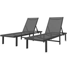 Outsunny Patio Lounge Chair & Swing Chair - A - View 12