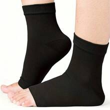 Breathable Knitted Ankle Support With Elastic Sleeve And Adjustable Compression Ergonomic Design For Sports Ankle Protection - Multicolor - View 7