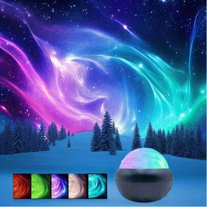 Đèn chiếu sao LED USB 7 màu, điều khiển từ xa, trang trí bàn làm việc, thích hợp làm quà tặng phòng ngủ, sinh nhật, Halloween, Giáng sinh. Không chống nước, chất liệu PVC bóng, vỏ nhựa, điện áp tối đa 36V, không có linh kiện điện tử.