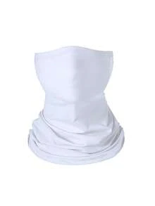1pc/Set Unisex Cycling Face Mask, Multifunctional Neck Gaiter, Dust-Proof, Sun Protection, Suitable For Outdoor Daily Wear - Multicolor - View 4