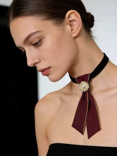  1pc Unisex New Style JK Necktie, Japanese School Uniform Small Tie, Decorative Tie For School Uniform Shirt, Academic Style