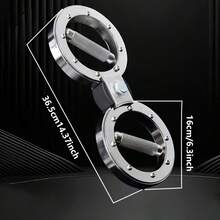 可调节阻力八字形手臂力量训练器，适用于健身、力量训练、手臂肌肉锻炼，健身爱好者礼物 - 銀色 - 查看 6