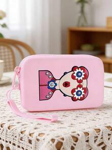 Goddess-Themed Silicone Makeup Bag, Beach Bag, Portable And Versatile Clutch For Coins, Keys, And Miscellaneous Items, Easy Travel Square Bag, Beach Bag, Handbag With Hanging Strap, Document Storage Bag, Boarding Pass Zipper Bag, Wrist Bag, Portable Waterproof Travel Toiletry Bag, Jewelry And Makeup Storage Silicone Bag - Multicolor - View 16