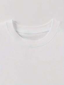 1 Stück Vintage Herren Sommer Casual Baumwoll T-Shirt, Katzen Muster, Kurzarm, Rundhalsausschnitt, Strickstoff, Teenager Mode T-Shirt, weich, hautfreundlich, bequem, unisex Oberteil für den Sommer - Weiss - Übersicht 3