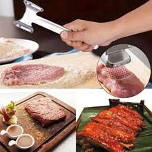 1 chiếc búa làm mềm thịt đầu vuông, búa làm mềm thịt bò bít tết, búa làm mềm thịt gia dụng dùng cho các miếng thịt lớn, búa làm mềm thịt bò, búa làm mềm thịt hai mặt. - Nhiều màu - Xem 4