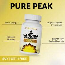 BUPORAI Candida Cleanse - Antioxidant, Intestinal Cleansing And Detoxification, Promote Digestion & Metabolism - 60pcs - 60 Capsules - View 5