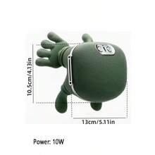 1 máy mát xa tay, vai và cổ mô phỏng sinh học 3D 2000mAh có thể sạc lại, máy mát xa cầm tay tích hợp massage điện tử vùng cổ và tay, máy mát xa chuyên nghiệp. - Xem 2